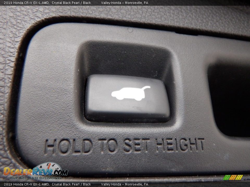 2019 Honda CR-V EX-L AWD Crystal Black Pearl / Black Photo #31