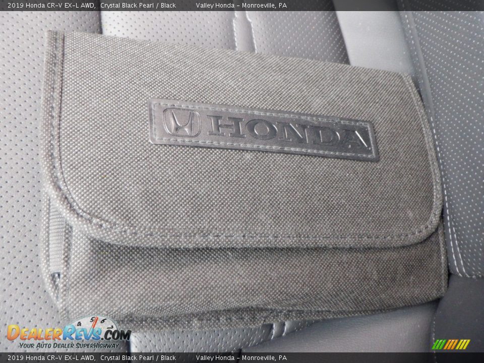 2019 Honda CR-V EX-L AWD Crystal Black Pearl / Black Photo #33