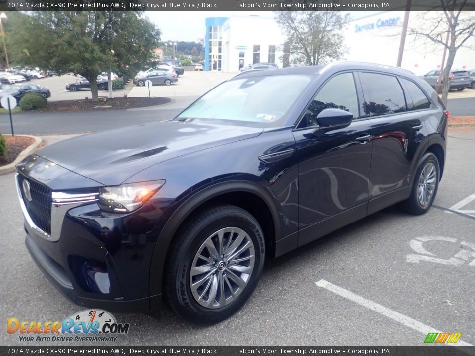 Front 3/4 View of 2024 Mazda CX-90 Preferred Plus AWD Photo #7