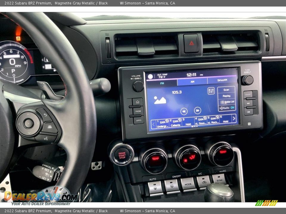 Controls of 2022 Subaru BRZ Premium Photo #5