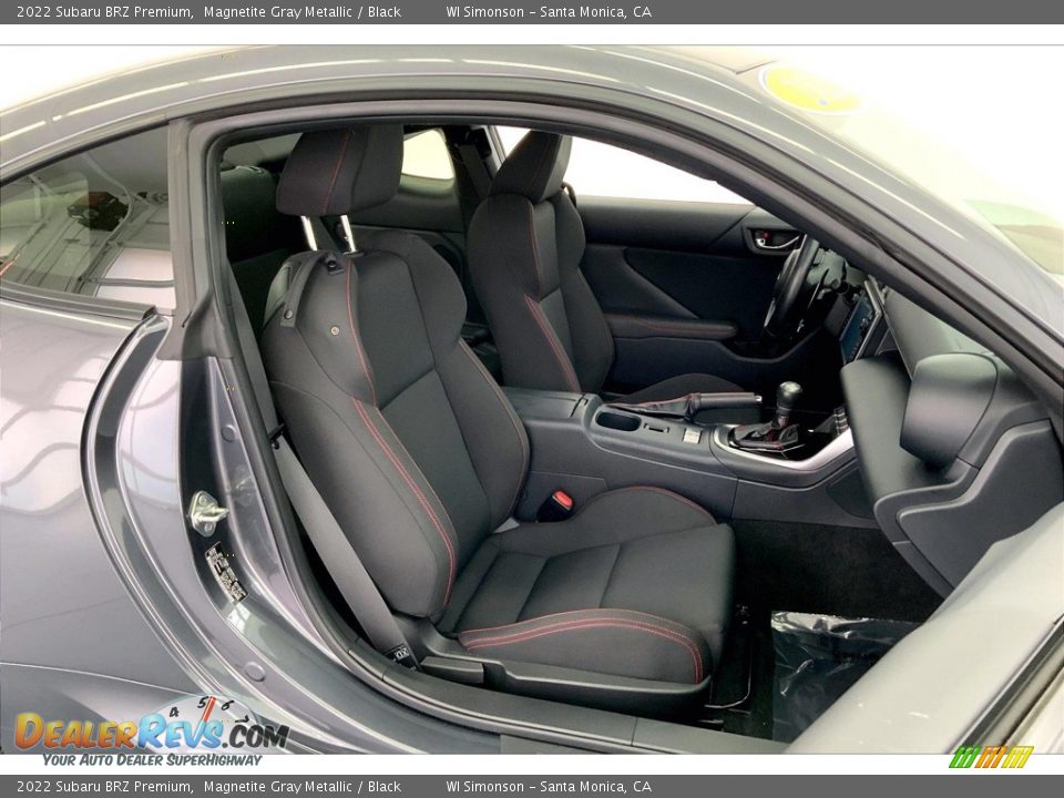 Black Interior - 2022 Subaru BRZ Premium Photo #6