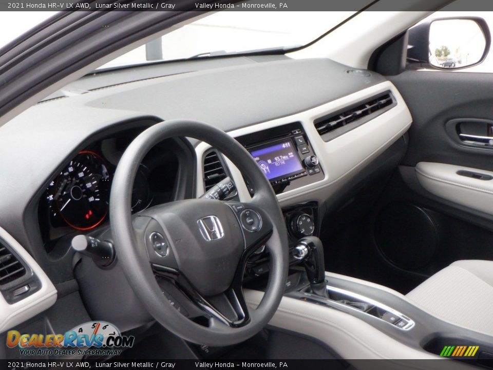 Dashboard of 2021 Honda HR-V LX AWD Photo #10