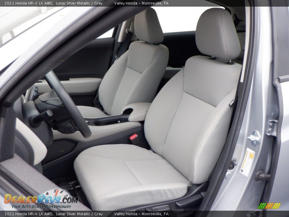 Front Seat of 2021 Honda HR-V LX AWD Photo #12