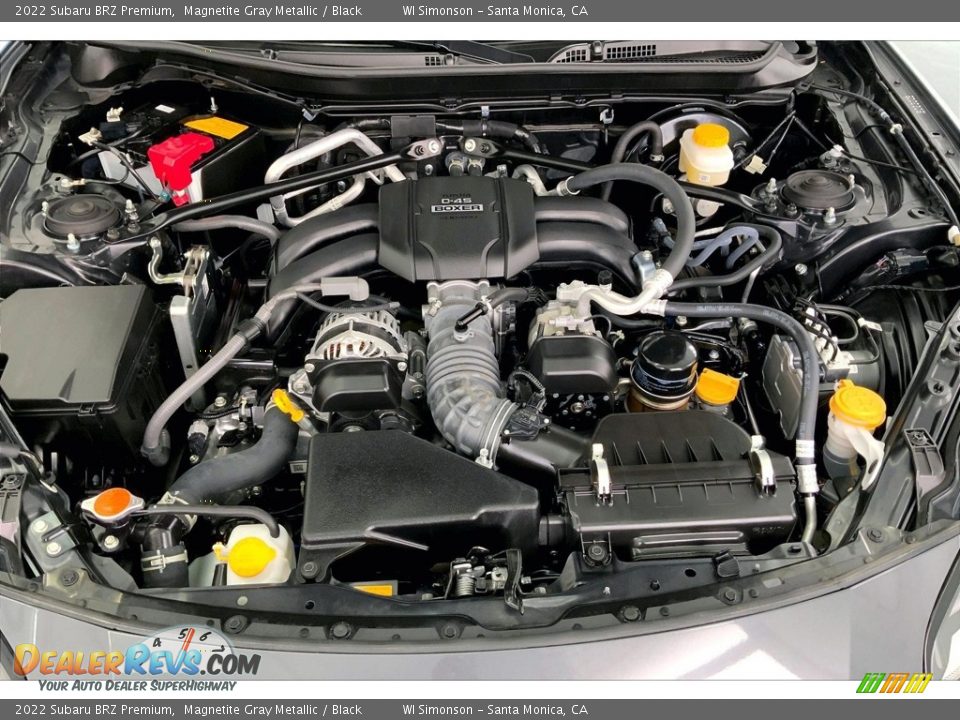 2022 Subaru BRZ Premium 2.4 Liter DI DOHC 16-Valve VVT Horizontally Opposed 4 Cylinder Engine Photo #9