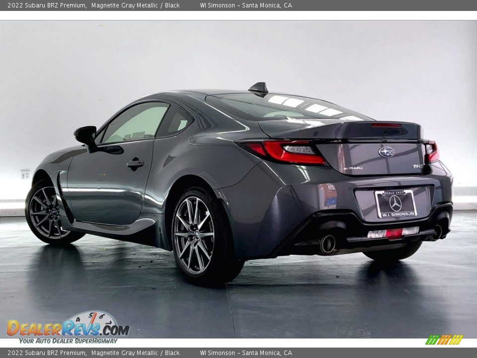 2022 Subaru BRZ Premium Magnetite Gray Metallic / Black Photo #10