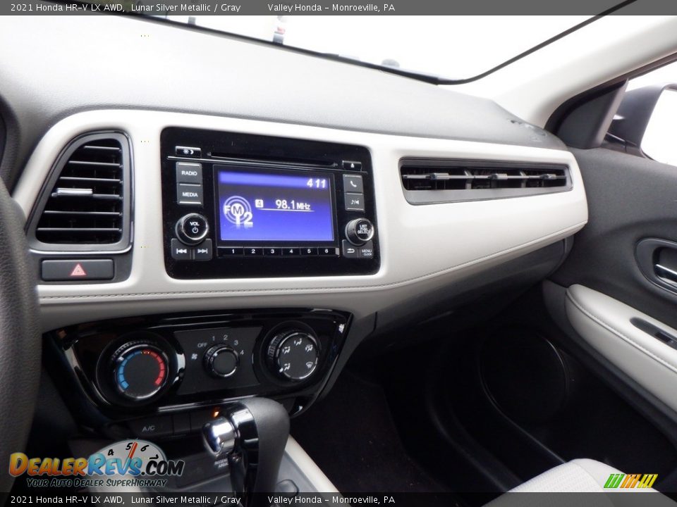 Dashboard of 2021 Honda HR-V LX AWD Photo #15