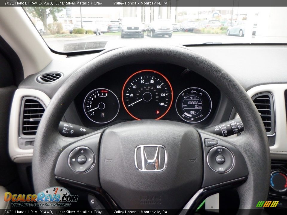 2021 Honda HR-V LX AWD Steering Wheel Photo #17