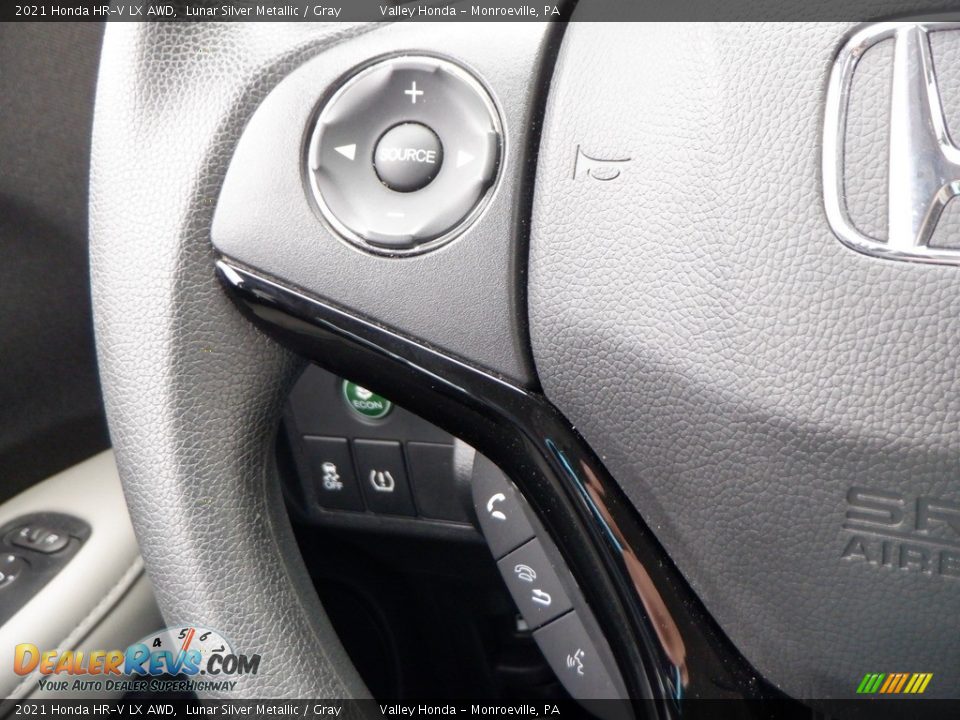 2021 Honda HR-V LX AWD Steering Wheel Photo #18