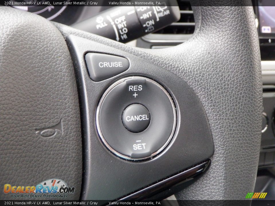2021 Honda HR-V LX AWD Steering Wheel Photo #19