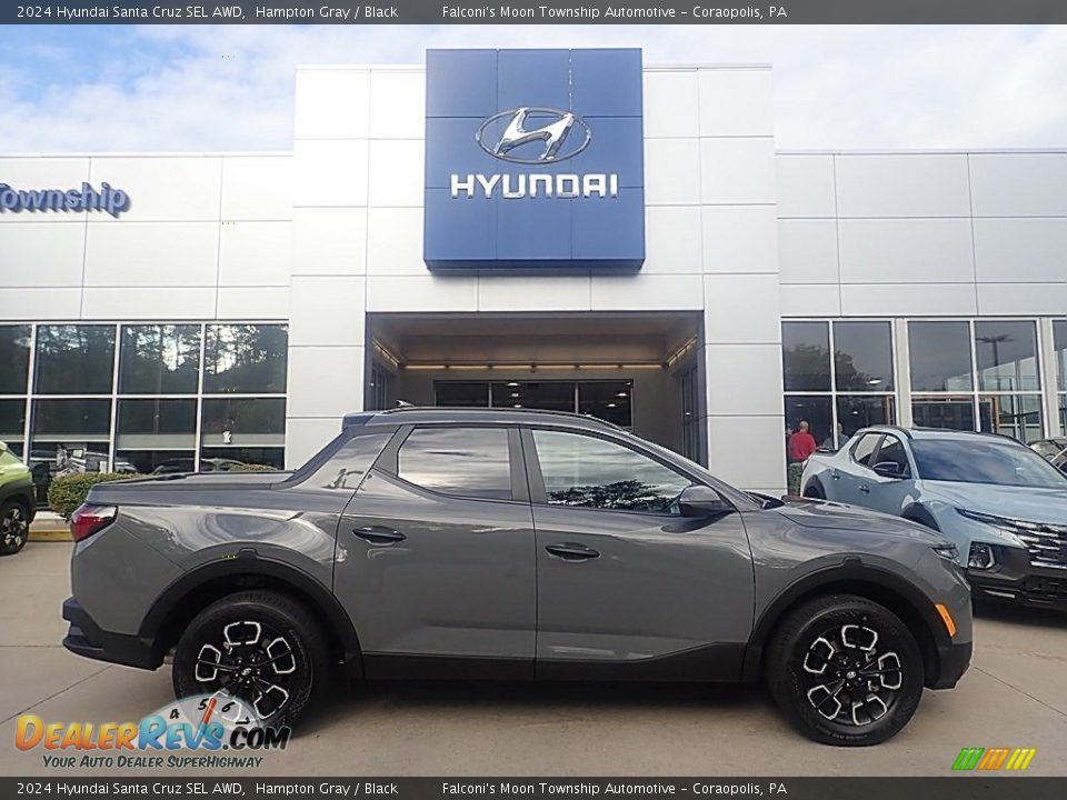 2024 Hyundai Santa Cruz SEL AWD Hampton Gray / Black Photo #1