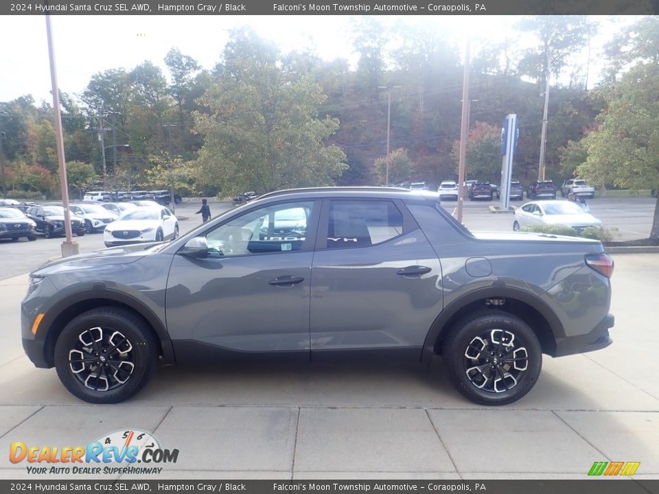 2024 Hyundai Santa Cruz SEL AWD Hampton Gray / Black Photo #6