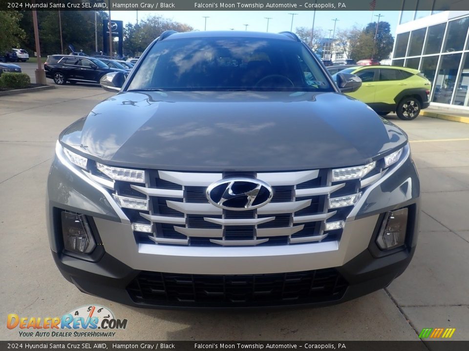 2024 Hyundai Santa Cruz SEL AWD Hampton Gray / Black Photo #8