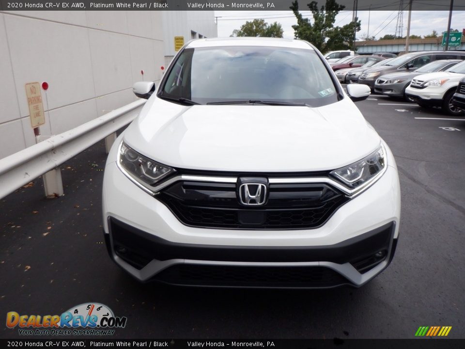 2020 Honda CR-V EX AWD Platinum White Pearl / Black Photo #3