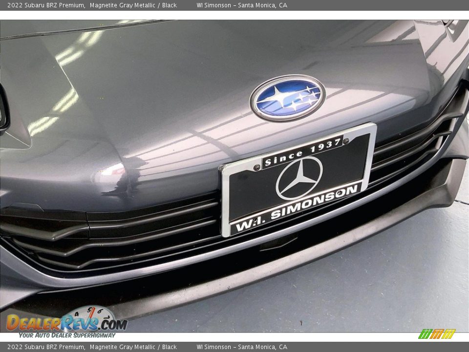 2022 Subaru BRZ Premium Magnetite Gray Metallic / Black Photo #29