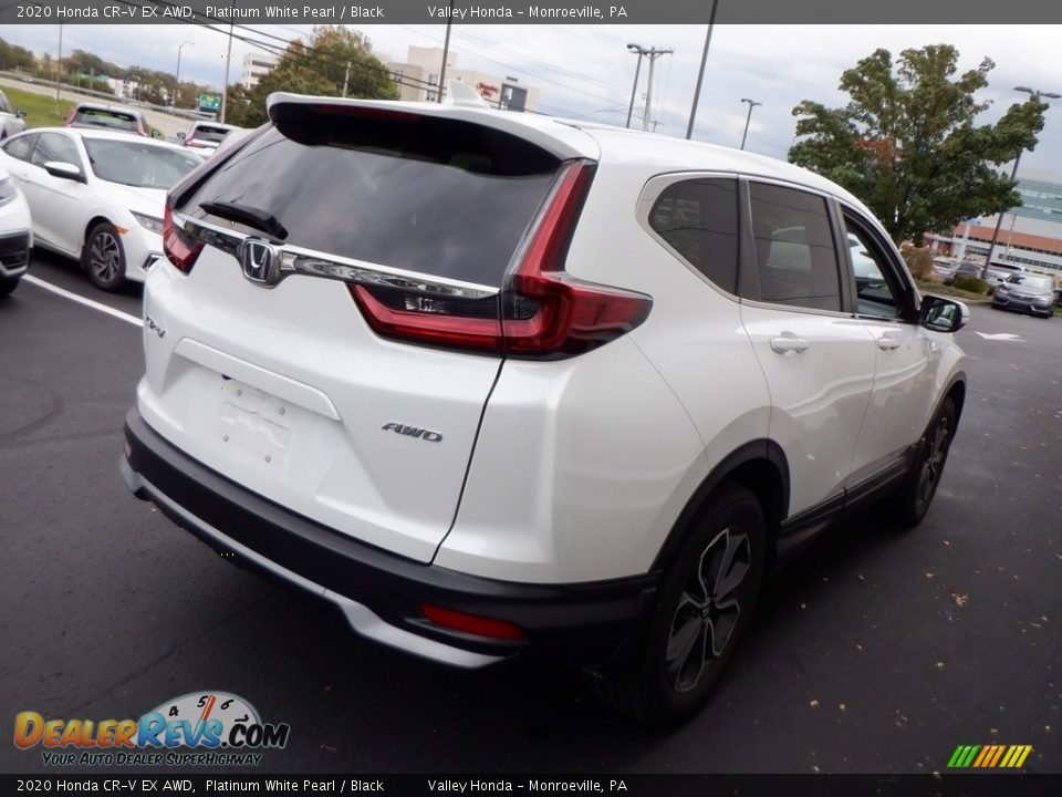2020 Honda CR-V EX AWD Platinum White Pearl / Black Photo #5