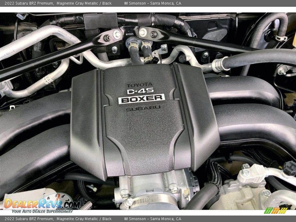 2022 Subaru BRZ Premium 2.4 Liter DI DOHC 16-Valve VVT Horizontally Opposed 4 Cylinder Engine Photo #31