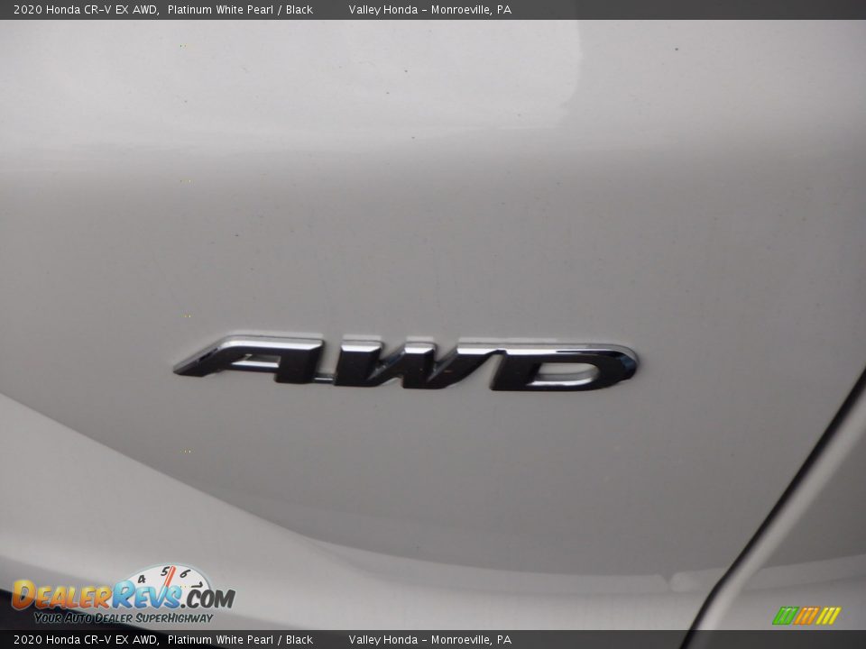 2020 Honda CR-V EX AWD Platinum White Pearl / Black Photo #6