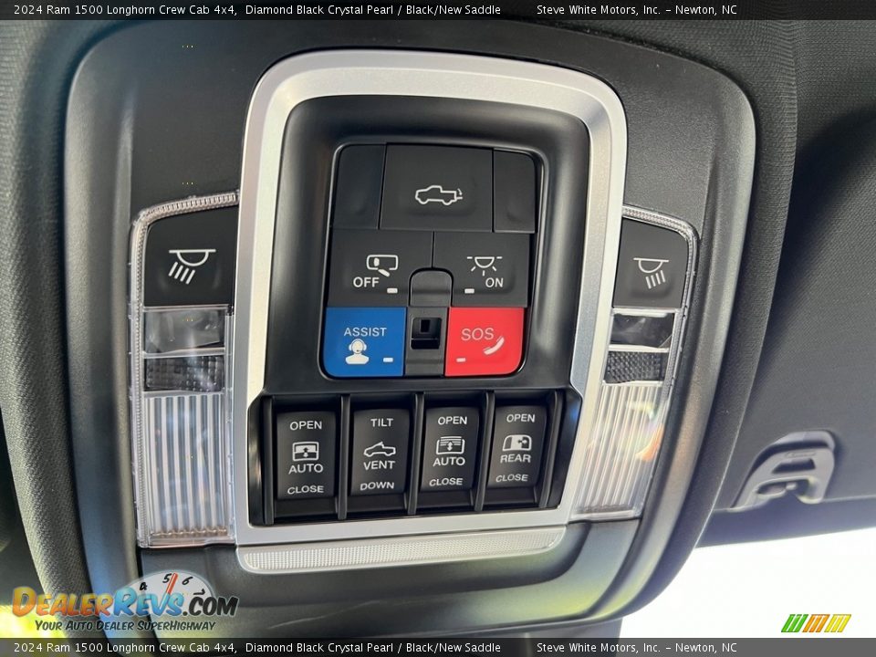 Controls of 2024 Ram 1500 Longhorn Crew Cab 4x4 Photo #35