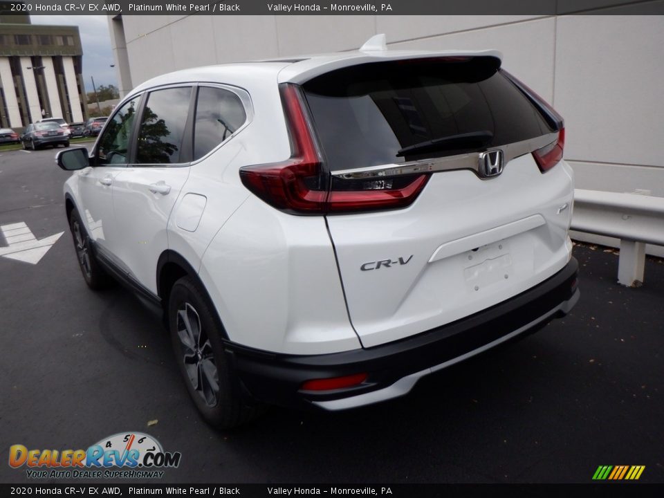 2020 Honda CR-V EX AWD Platinum White Pearl / Black Photo #8