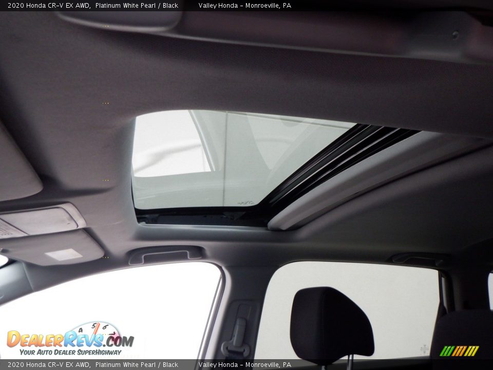2020 Honda CR-V EX AWD Platinum White Pearl / Black Photo #9
