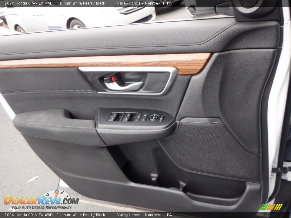 2020 Honda CR-V EX AWD Platinum White Pearl / Black Photo #12
