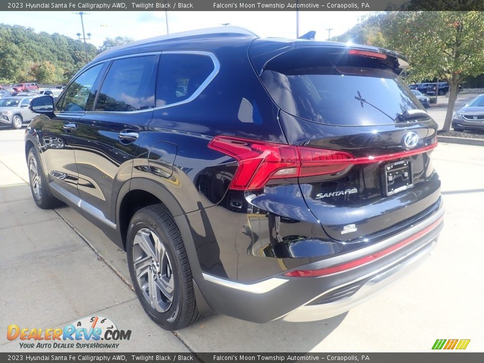 2023 Hyundai Santa Fe Calligraphy AWD Twilight Black / Black Photo #5