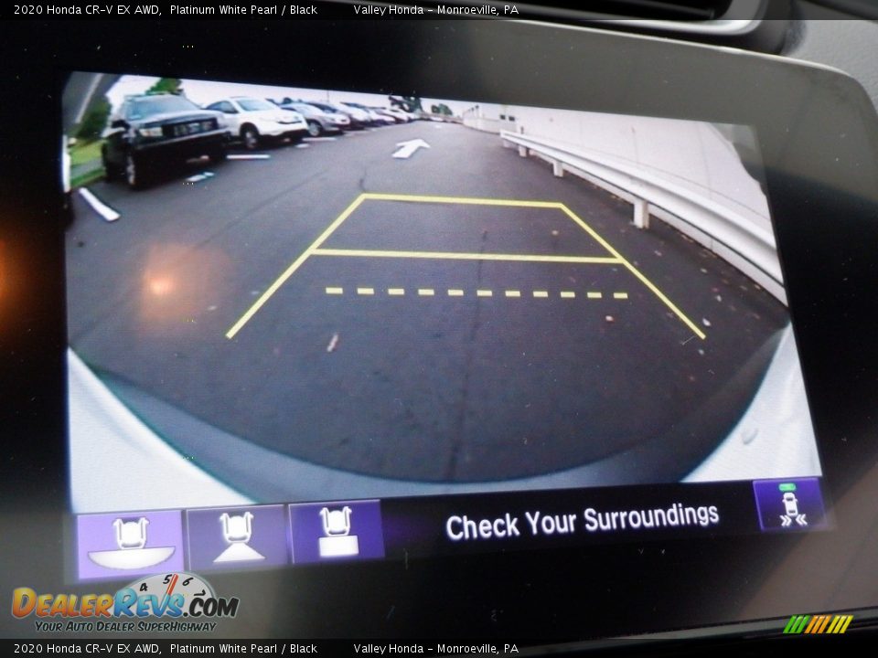 2020 Honda CR-V EX AWD Platinum White Pearl / Black Photo #18
