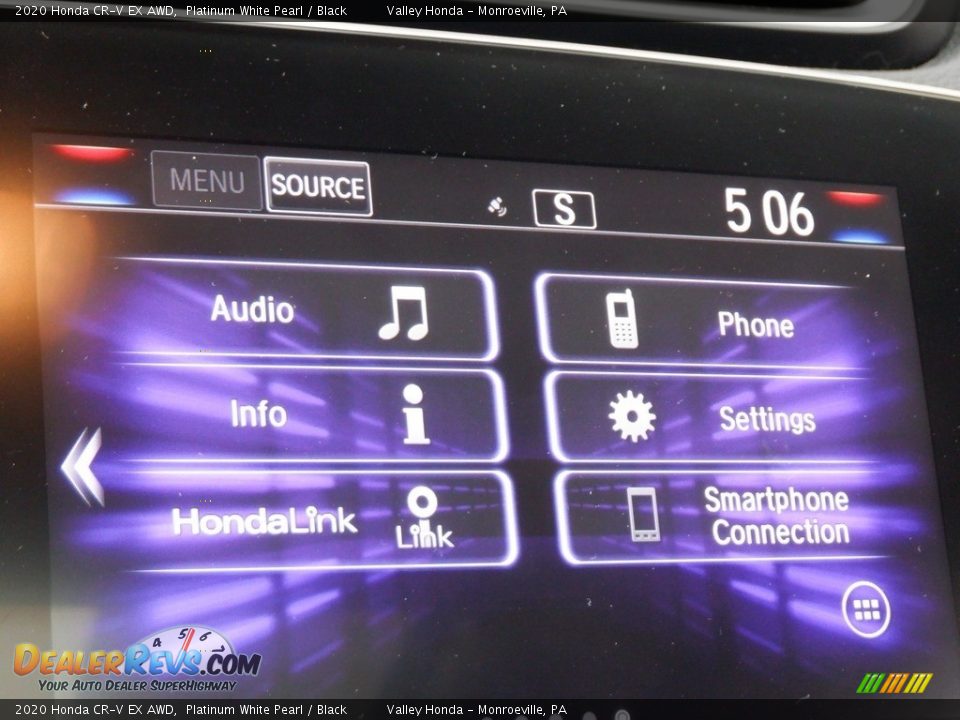 2020 Honda CR-V EX AWD Platinum White Pearl / Black Photo #19