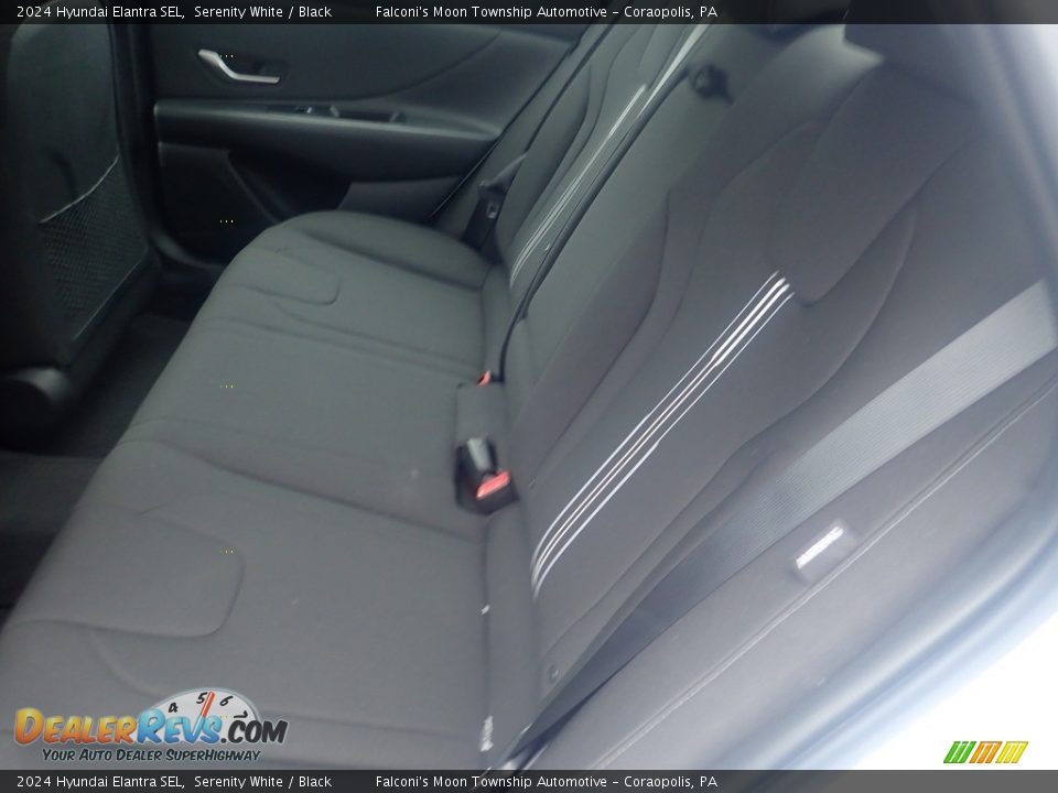 Rear Seat of 2024 Hyundai Elantra SEL Photo #12