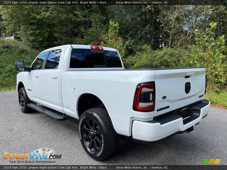 2024 Ram 2500 Laramie Night Edition Crew Cab 4x4 Bright White / Black Photo #9