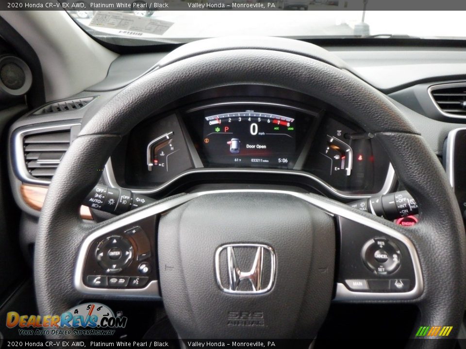 2020 Honda CR-V EX AWD Platinum White Pearl / Black Photo #23
