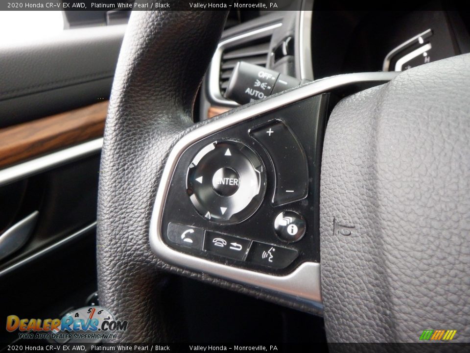 2020 Honda CR-V EX AWD Platinum White Pearl / Black Photo #24