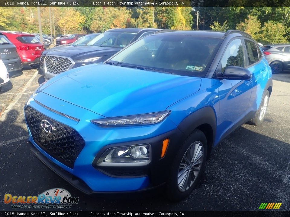 2018 Hyundai Kona SEL Surf Blue / Black Photo #1