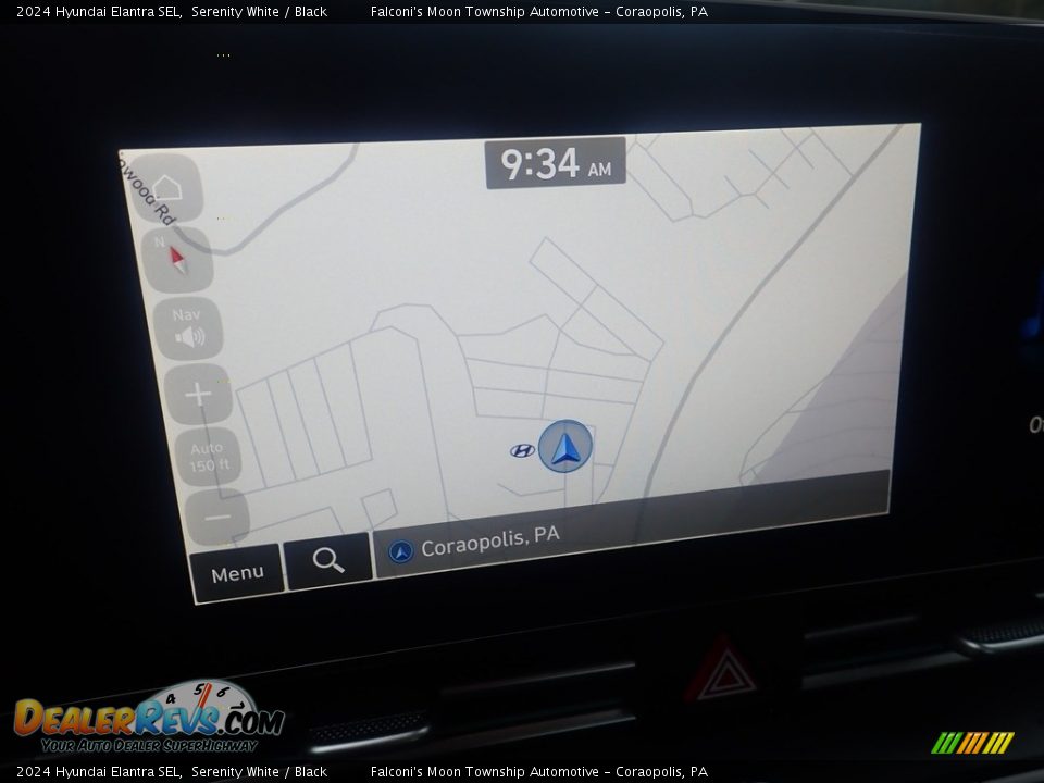 Navigation of 2024 Hyundai Elantra SEL Photo #16
