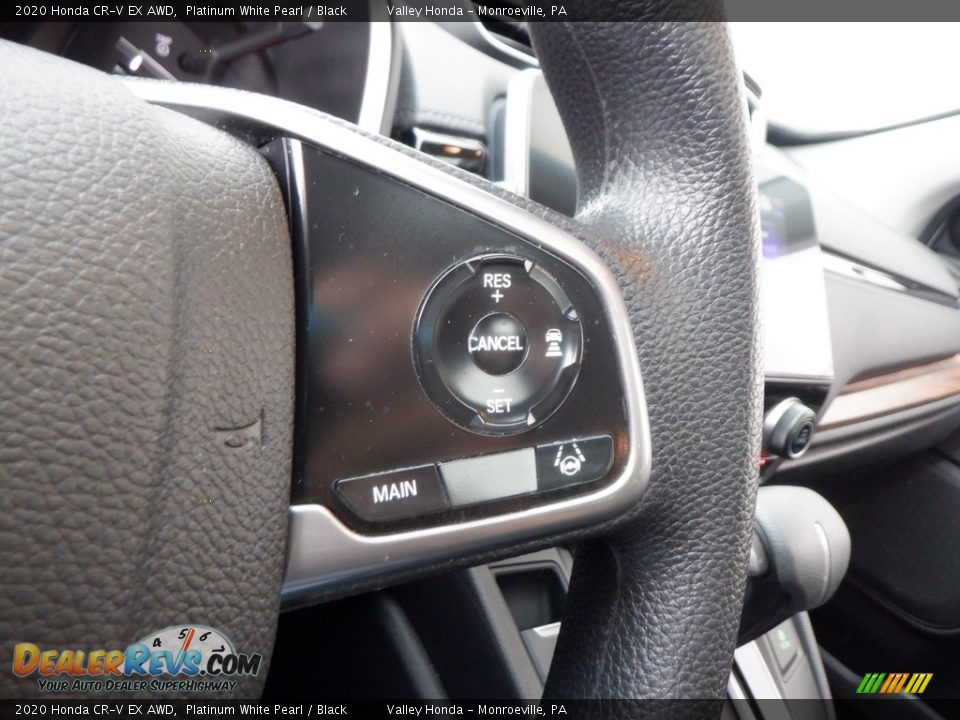 2020 Honda CR-V EX AWD Platinum White Pearl / Black Photo #25