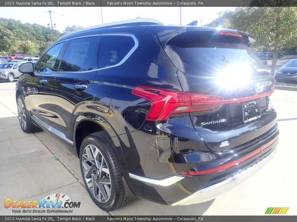 2023 Hyundai Santa Fe SEL Twilight Black / Black Photo #5