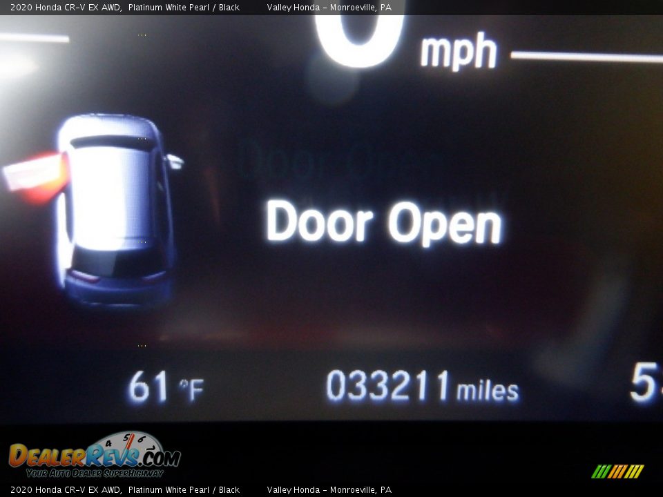 2020 Honda CR-V EX AWD Platinum White Pearl / Black Photo #31