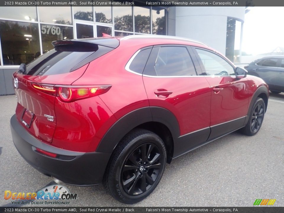 2023 Mazda CX-30 Turbo Premium AWD Soul Red Crystal Metallic / Black Photo #2