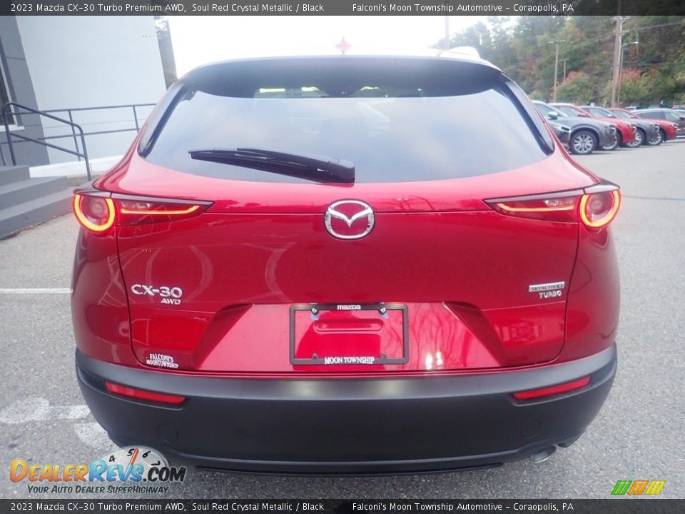 2023 Mazda CX-30 Turbo Premium AWD Soul Red Crystal Metallic / Black Photo #3