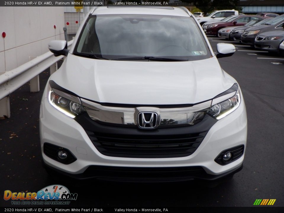 2020 Honda HR-V EX AWD Platinum White Pearl / Black Photo #3