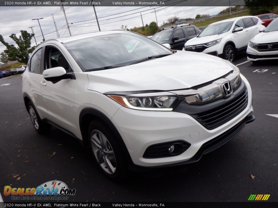 2020 Honda HR-V EX AWD Platinum White Pearl / Black Photo #4