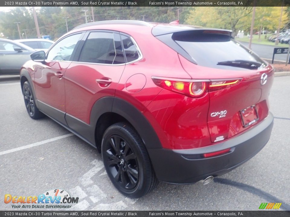 2023 Mazda CX-30 Turbo Premium AWD Soul Red Crystal Metallic / Black Photo #5