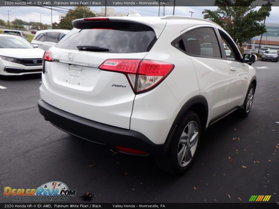 2020 Honda HR-V EX AWD Platinum White Pearl / Black Photo #5