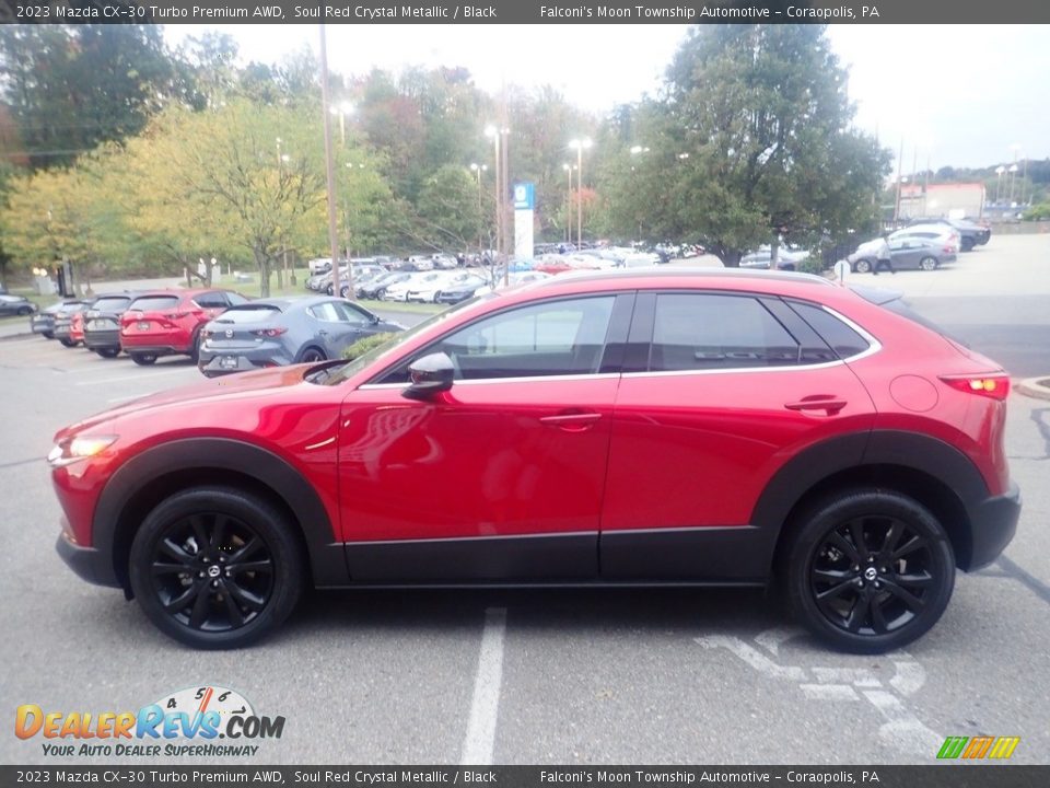 Soul Red Crystal Metallic 2023 Mazda CX-30 Turbo Premium AWD Photo #6