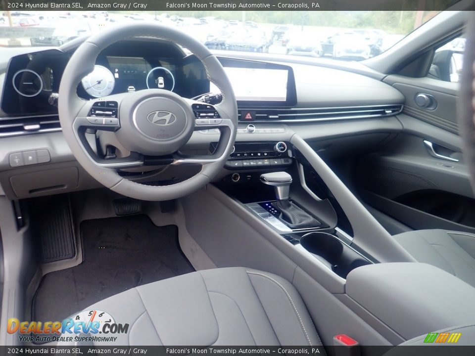 Front Seat of 2024 Hyundai Elantra SEL Photo #13