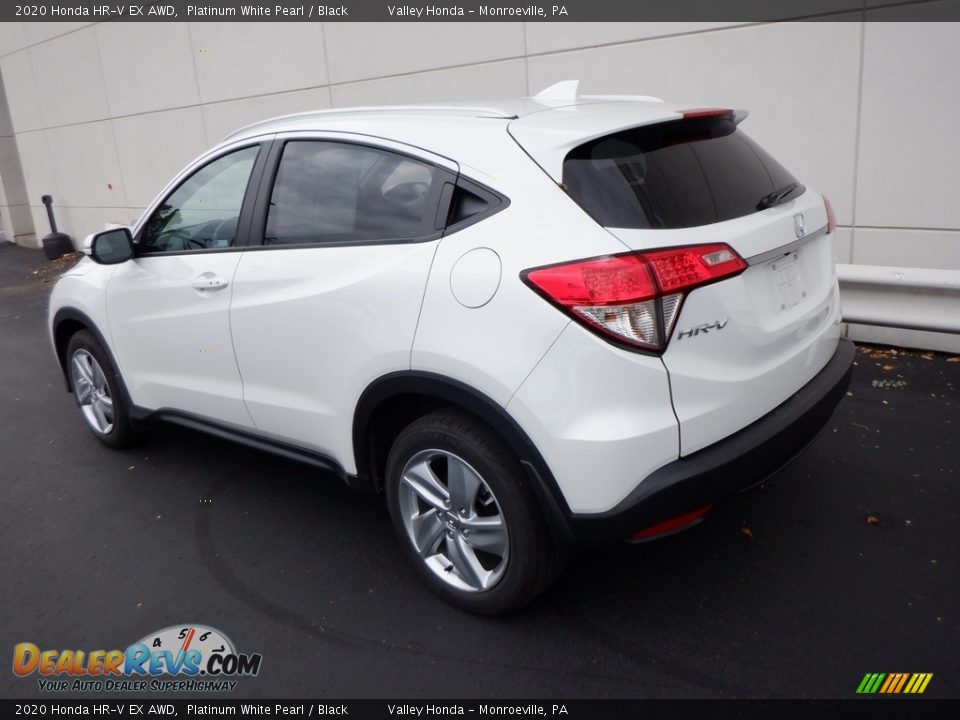 2020 Honda HR-V EX AWD Platinum White Pearl / Black Photo #8