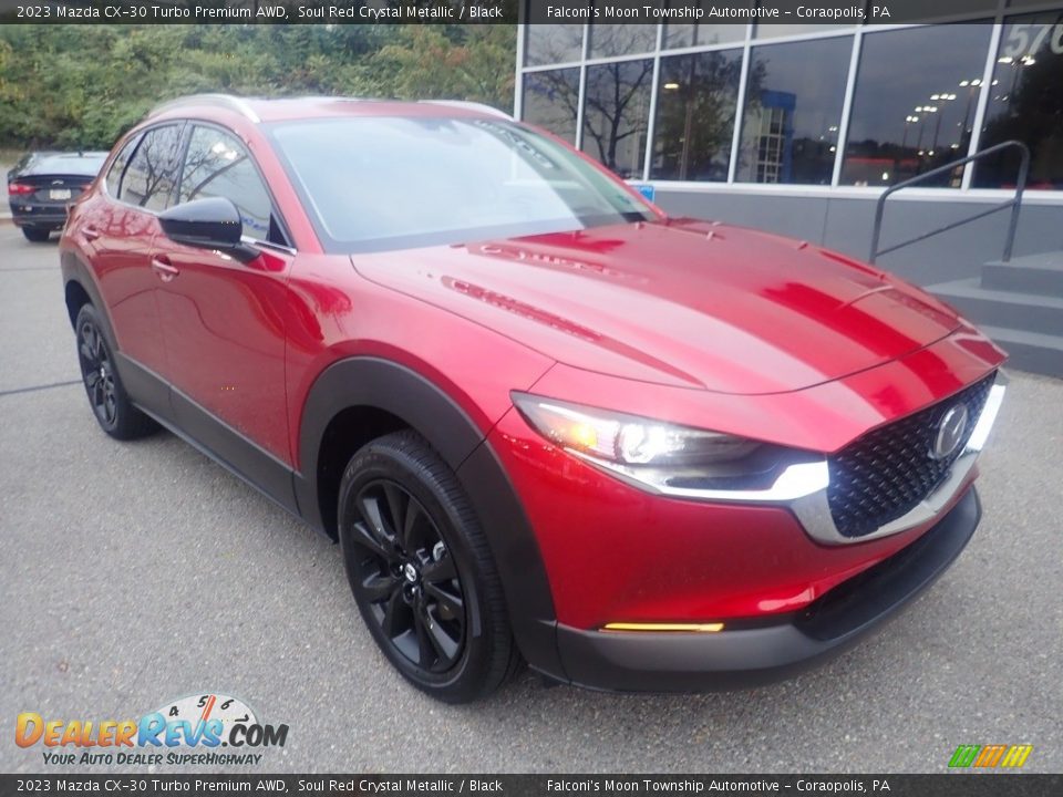 Soul Red Crystal Metallic 2023 Mazda CX-30 Turbo Premium AWD Photo #9