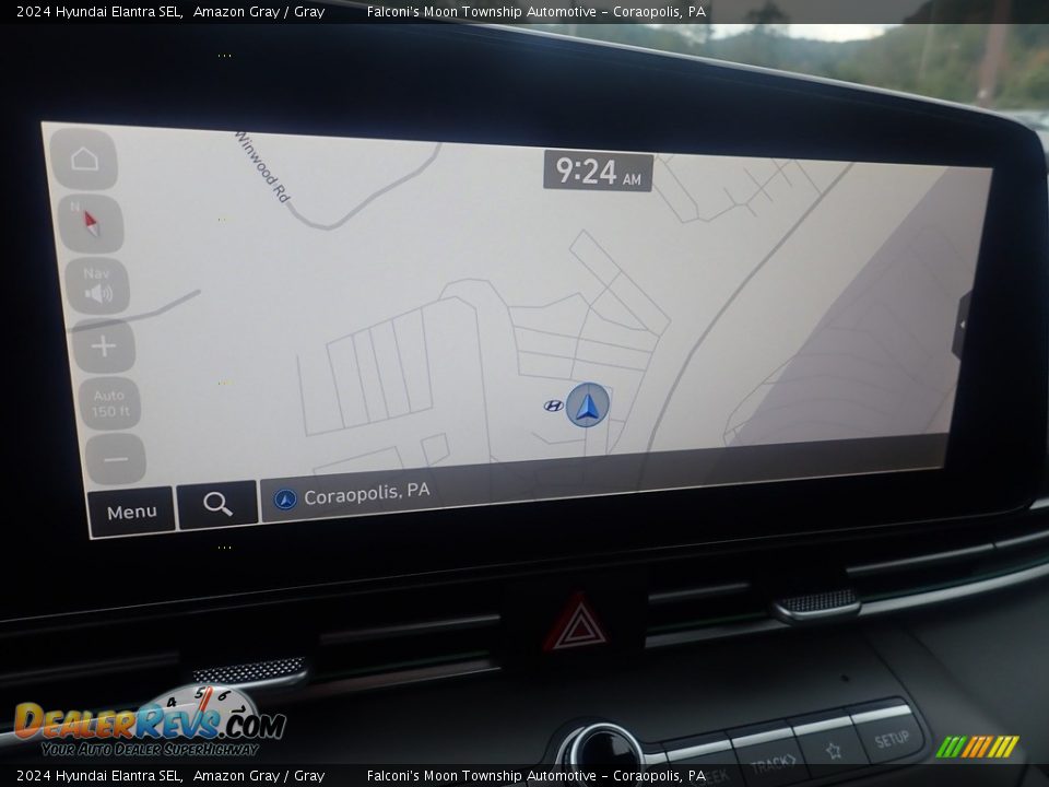 Navigation of 2024 Hyundai Elantra SEL Photo #16