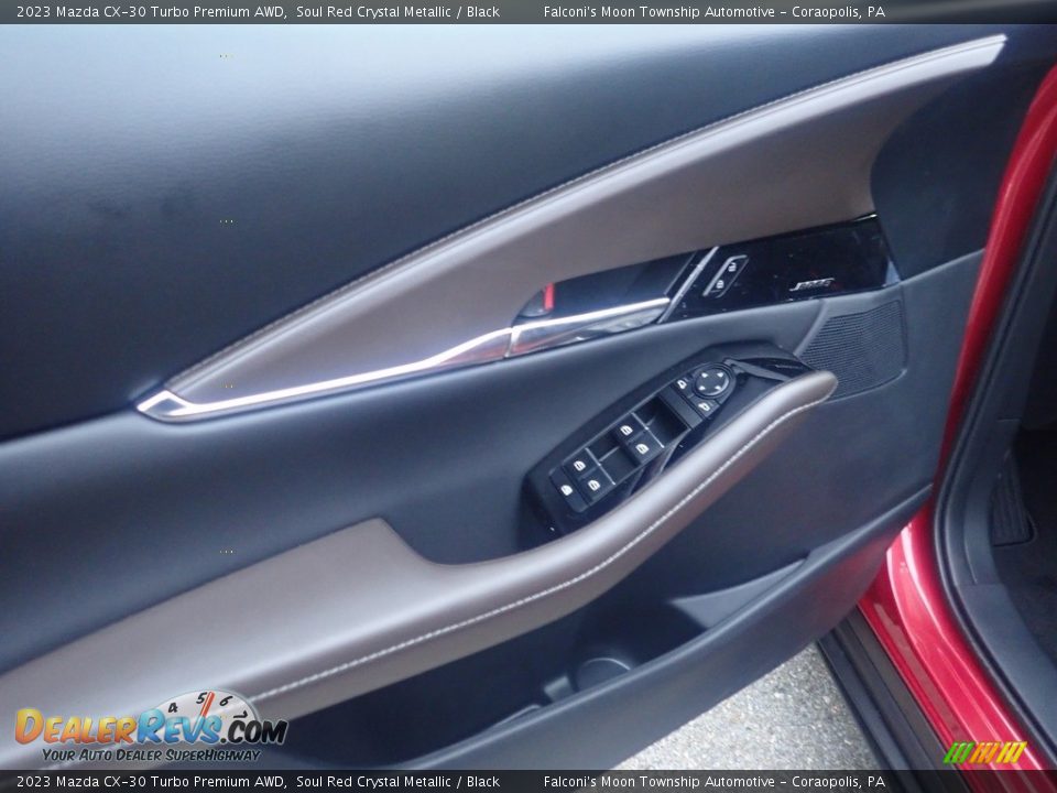 2023 Mazda CX-30 Turbo Premium AWD Soul Red Crystal Metallic / Black Photo #14