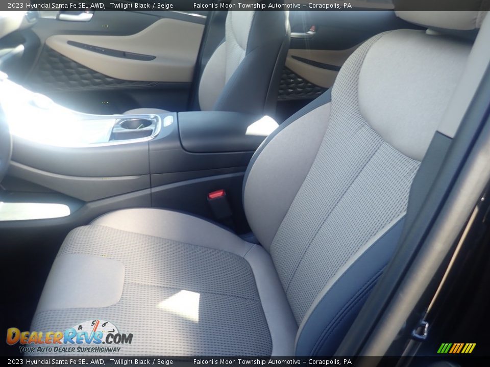 Front Seat of 2023 Hyundai Santa Fe SEL AWD Photo #11